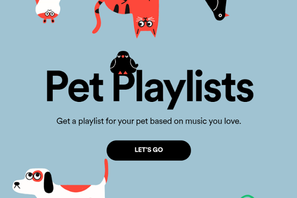 Spotify lança ferramenta que cria playlist para o seu pet