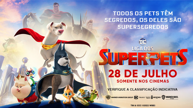 DC Liga dos Superpets estreia nesta semana